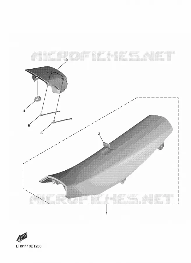 SELLE Yamaha MOTO 250 2021 YZF  YZ250FMX