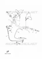 GUIDON ET CABLES pour Yamaha XSR 2021