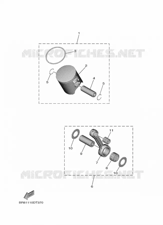 PIÈCES OPTIONNELLES 1 Yamaha MOTO 65 2021 YZ  YZ65ML