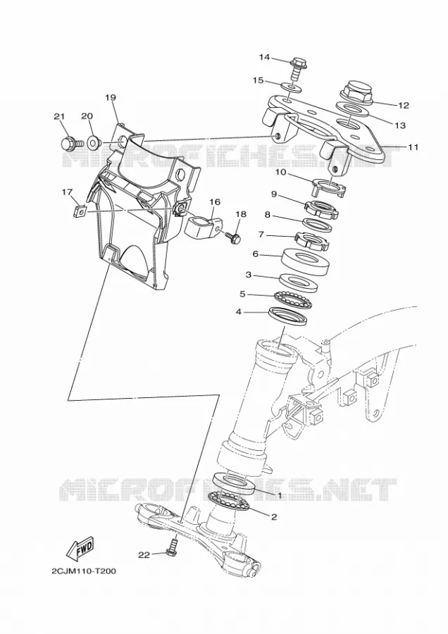 DIRECTION Yamaha MOTO 50 2021 TTR  TTR50EML