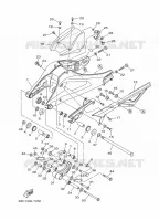 BRAS ARRIERE pour Yamaha TRACER 2020