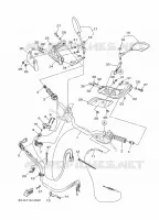GUIDON ET CABLES pour Yamaha TRACER 2020