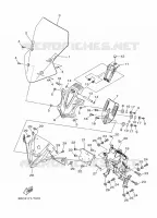 PARE BRISE pour Yamaha TRACER 2020