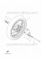 ROUE AVANT pour Yamaha TRACER 2020