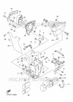 COUVERCLE LATERAL pour Yamaha BOLT 2020