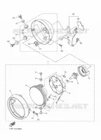 PHARE  pour Yamaha BOLT 2020