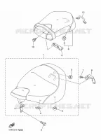 SELLE pour Yamaha BOLT 2020