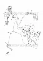 COMMODO / LEVIER pour Yamaha R3 2020