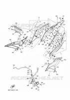COUVERCLE LATERAL pour Yamaha R3 2020