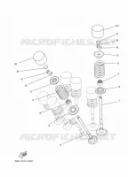SOUPAPE pour Yamaha R3 2020