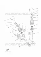 SOUPAPE pour Yamaha R3 2020