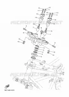 DIRECTION pour Yamaha MT 2020