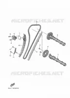 ARBRE A CAMES / CHAINE DE DISTRIBUTION pour Yamaha WOLVERINE 2024