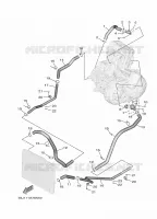 POMPE A EAU / DURITES pour Yamaha WOLVERINE 2024
