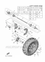 ROUE AVANT pour Yamaha WOLVERINE 2024