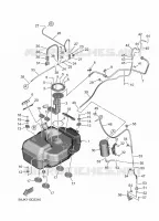 RESERVOIR A ESSENCE pour Yamaha WOLVERINE 2024
