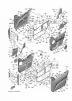 COUVERCLE LATERAL pour Yamaha WOLVERINE 2024