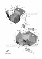 SUPPORT / REPOSE PIEDS pour Yamaha WOLVERINE 2024