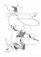 PEDALE / CABLE pour Yamaha WOLVERINE 2024