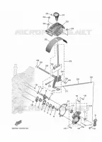 AXE DE SELECTEUR / PEDALE pour Yamaha WOLVERINE 2024