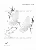 SELLE 2 pour Yamaha WOLVERINE 2024