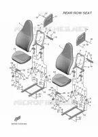 SELLE 3 pour Yamaha WOLVERINE 2024