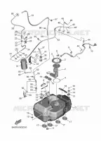 RESERVOIR A ESSENCE pour Yamaha WOLVERINE 2024