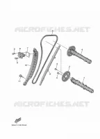 ARBRE A CAMES / CHAINE DE DISTRIBUTION pour Yamaha WOLVERINE 2024