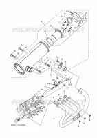 ECHAPPEMENT pour Yamaha YXZ 2024
