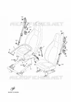 SELLE 2 pour Yamaha YXZ 2024