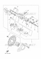 ETRIER DE FREIN ARRIERE pour Yamaha YFZ 2024