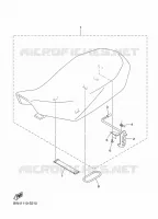 SELLE pour Yamaha YFZ 2024