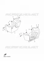 SUPPORT / REPOSE PIEDS pour Yamaha YFZ 2024