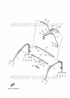 PARE CHOCS 2 pour Yamaha WOLVERINE 2024