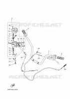 GUIDON ET CABLES pour Yamaha KODIAK 2024
