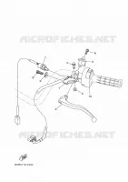 COMMODO / LEVIER pour Yamaha KODIAK 2024
