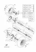 ROUE AVANT pour Yamaha KODIAK 2024