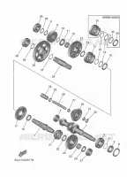 TRANSMISSION pour Yamaha WOLVERINE 2022