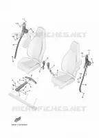 SELLE 2 pour Yamaha WOLVERINE 2022