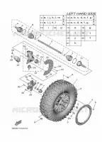 ROUE AVANT pour Yamaha WOLVERINE 2022