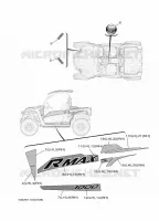 EMBLEME pour Yamaha WOLVERINE 2022