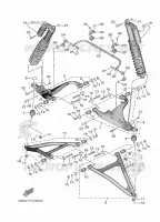 SUSPENSION / ROUE AVANT pour Yamaha WOLVERINE 2022