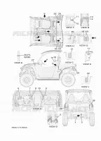 EMBLEME / ETIQUETTE 1 pour Yamaha WOLVERINE 2022