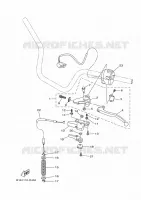 COMMODO / LEVIER pour Yamaha KODIAK 2022