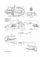 EMBLEME pour Yamaha YXZ 2022
