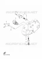 BARILLET DE SELECTION / FOURCHETTES pour Yamaha RAPTOR 2022