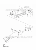 ECHAPPEMENT pour Yamaha RAPTOR 2022
