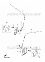 ETRIER DE FREIN AVANT pour Yamaha RAPTOR 2022