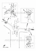 GUIDON ET CABLES pour Yamaha RAPTOR 2022