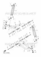 SUSPENSION / ROUE AVANT pour Yamaha RAPTOR 2022